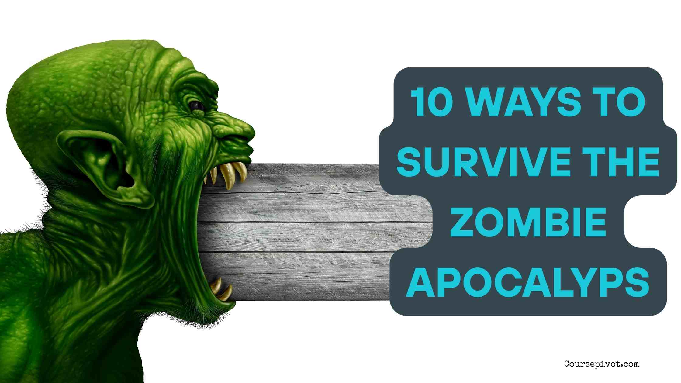 10 Ways to Survive the Zombie Apocalyps