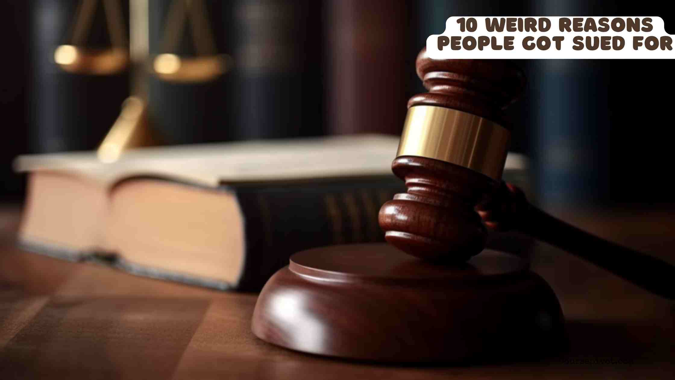 10 Weird Reasons People Got Sued For