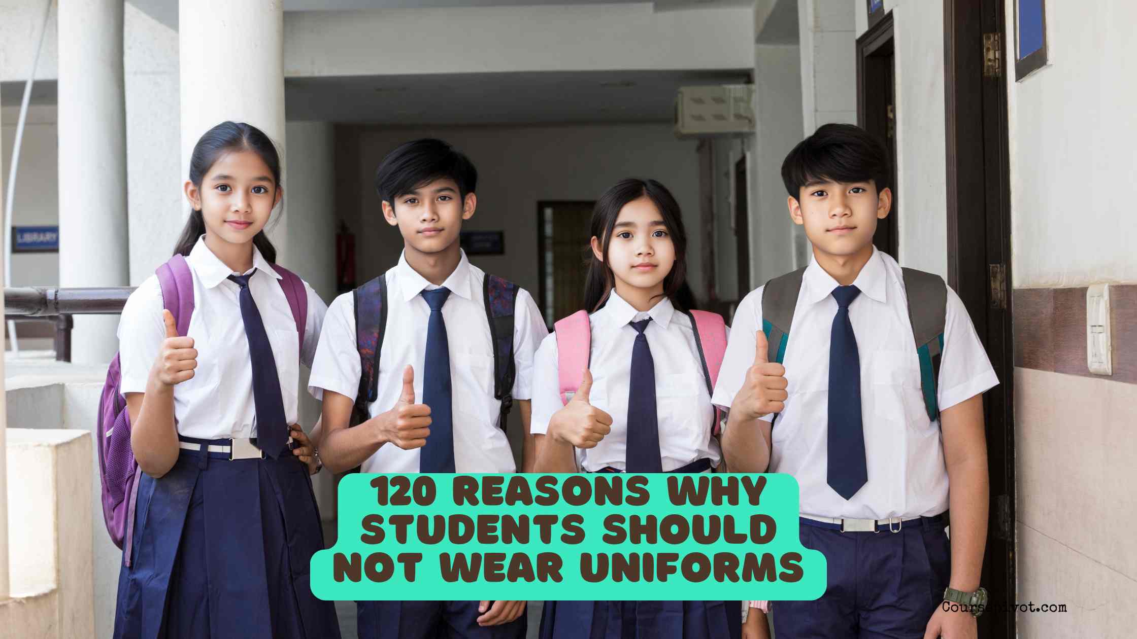 120 Reasons why Students Should not Wear Uniforms