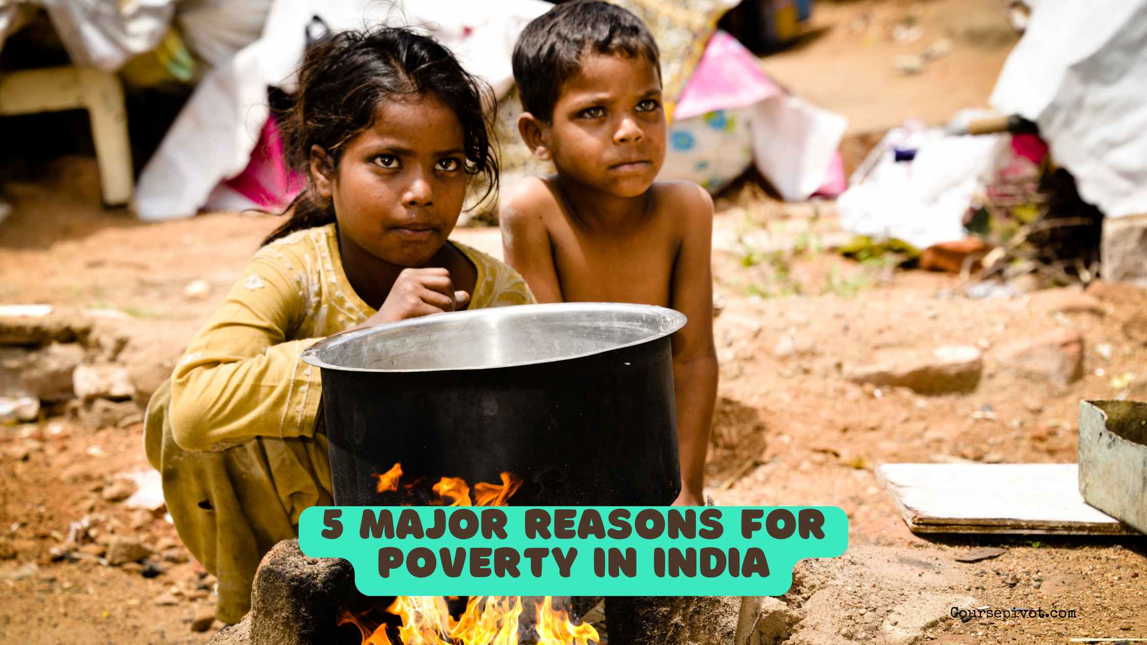 5 Major Reasons for Poverty in India