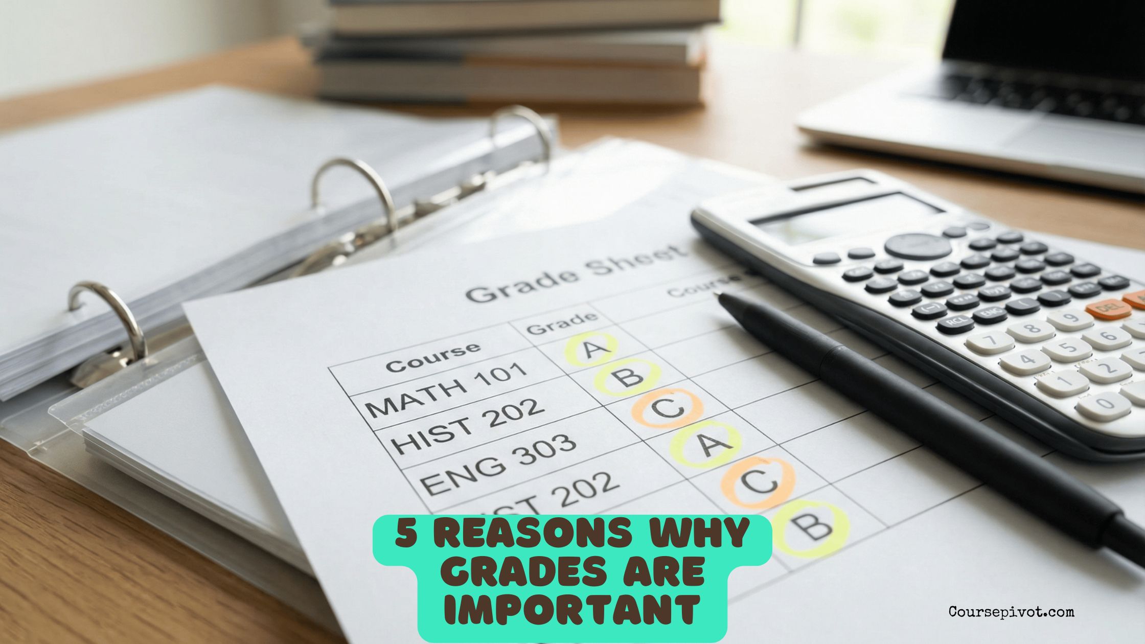 5 Reasons why Grades are Important