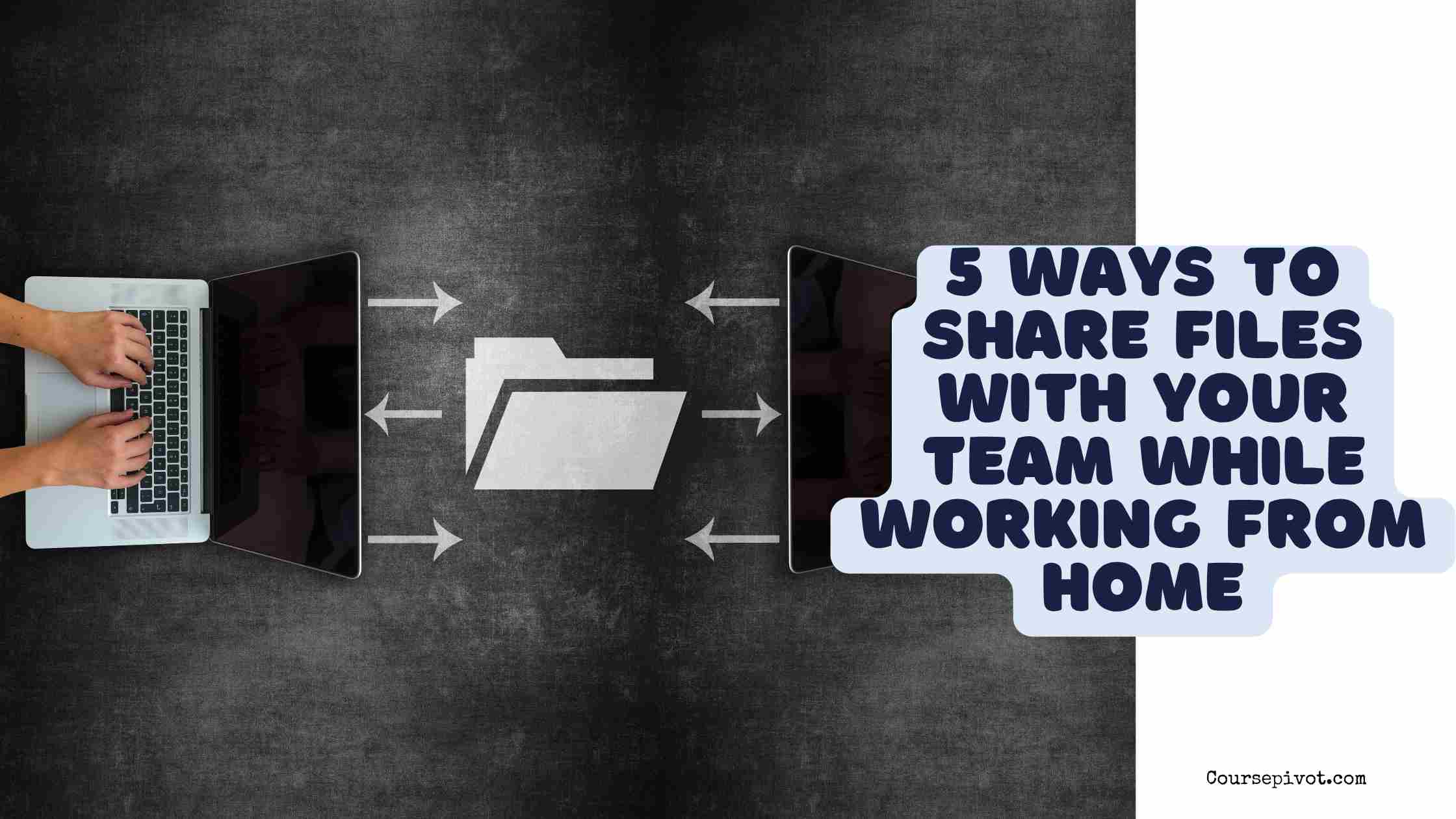 5 ways to share files with your team while working from home