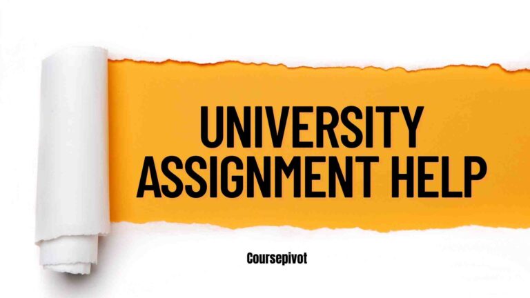 Coursepivot.com is the leading service for university assignment help