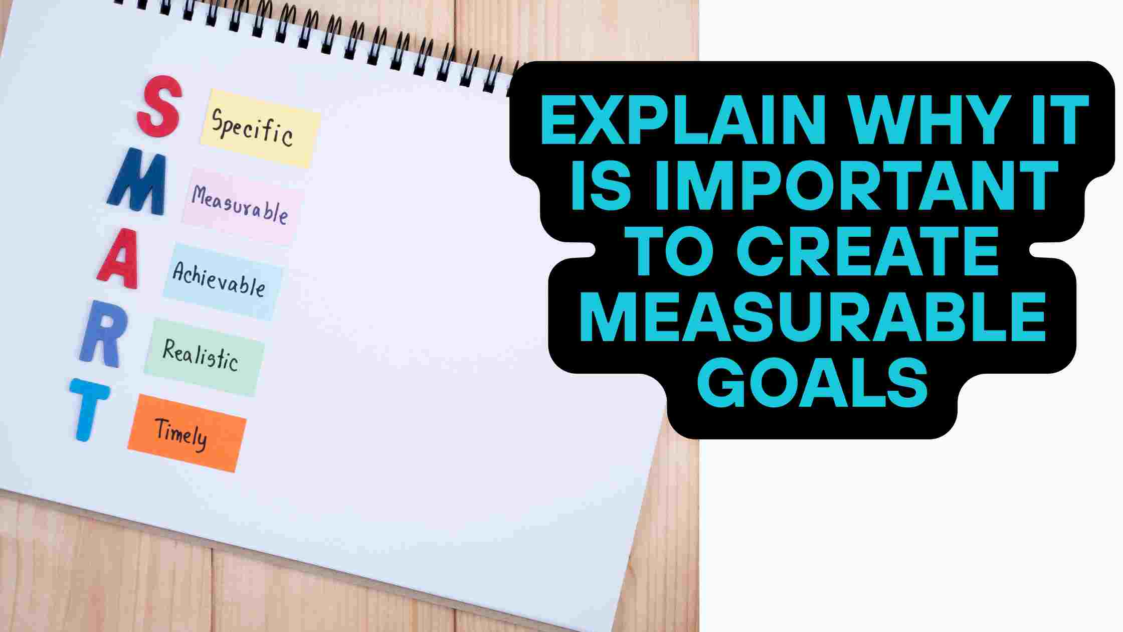 Explain Why It Is Important to Create Measurable Goals