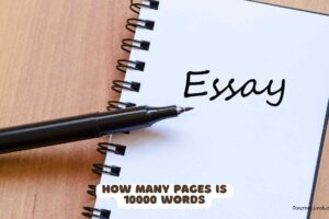 How Many Pages Is 10000 Words