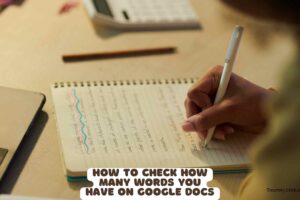 How to Check How Many Words You Have on Google Docs