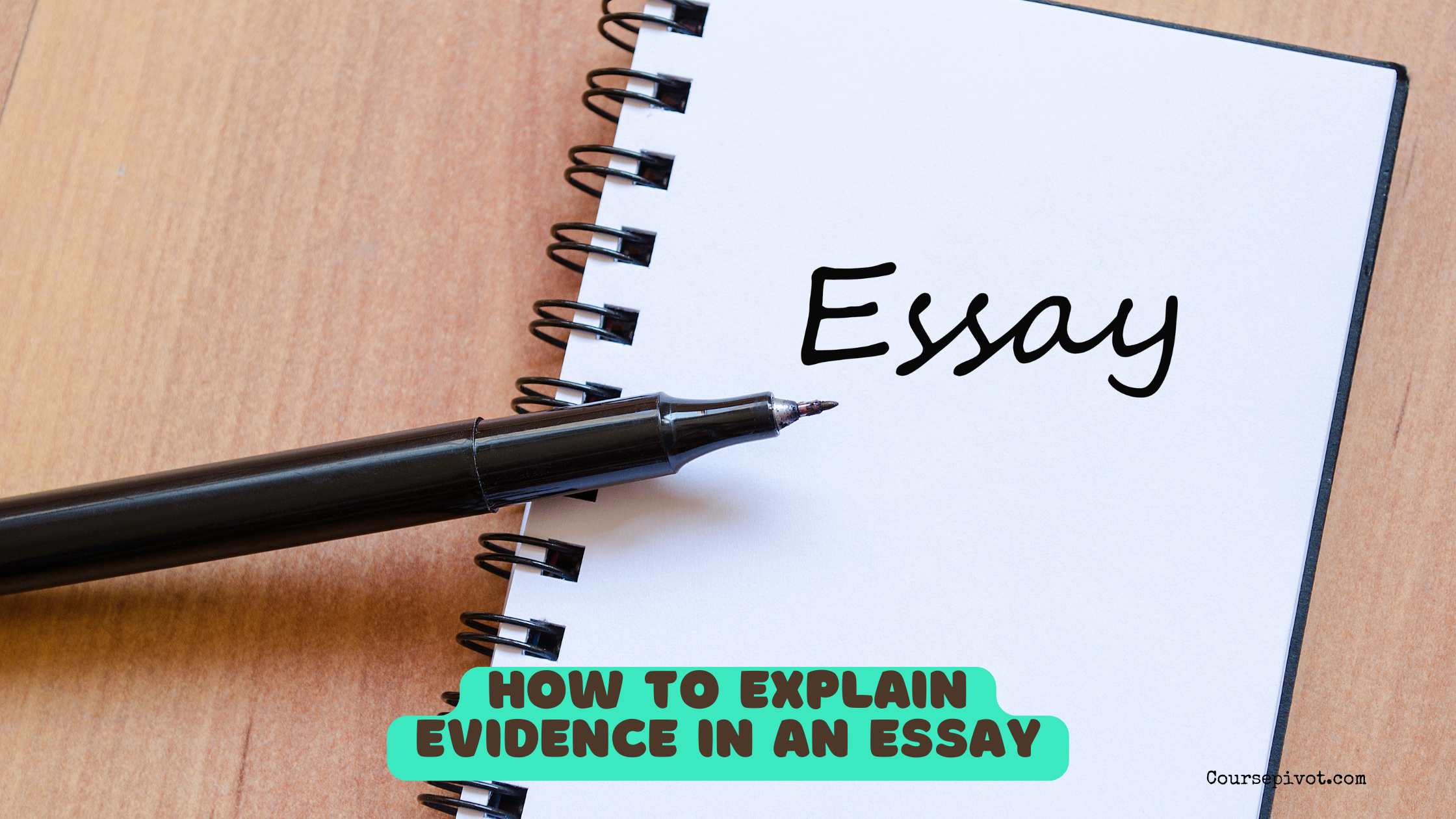 How to Explain Evidence in an Essay