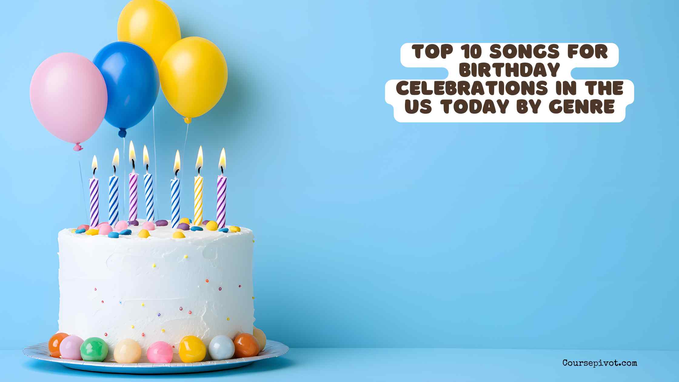 Top 10 Songs for Birthday Celebrations in the US Today by Genre