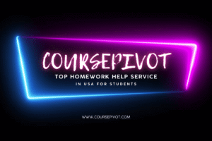 Coursepivot is the best homework help website to hire experts in the US