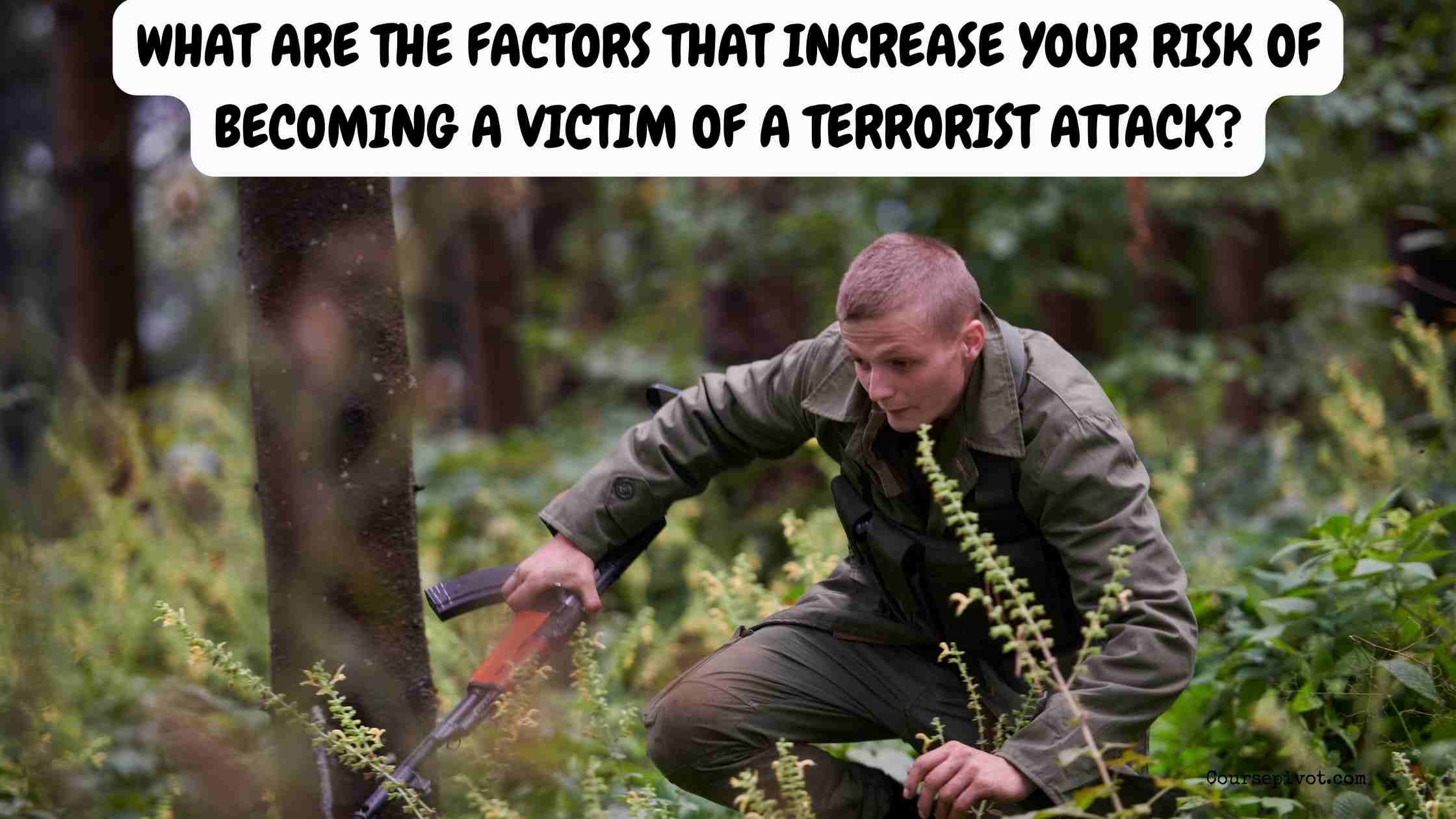 What Are the Factors That Increase Your Risk of Becoming a Victim of a Terrorist Attack?
