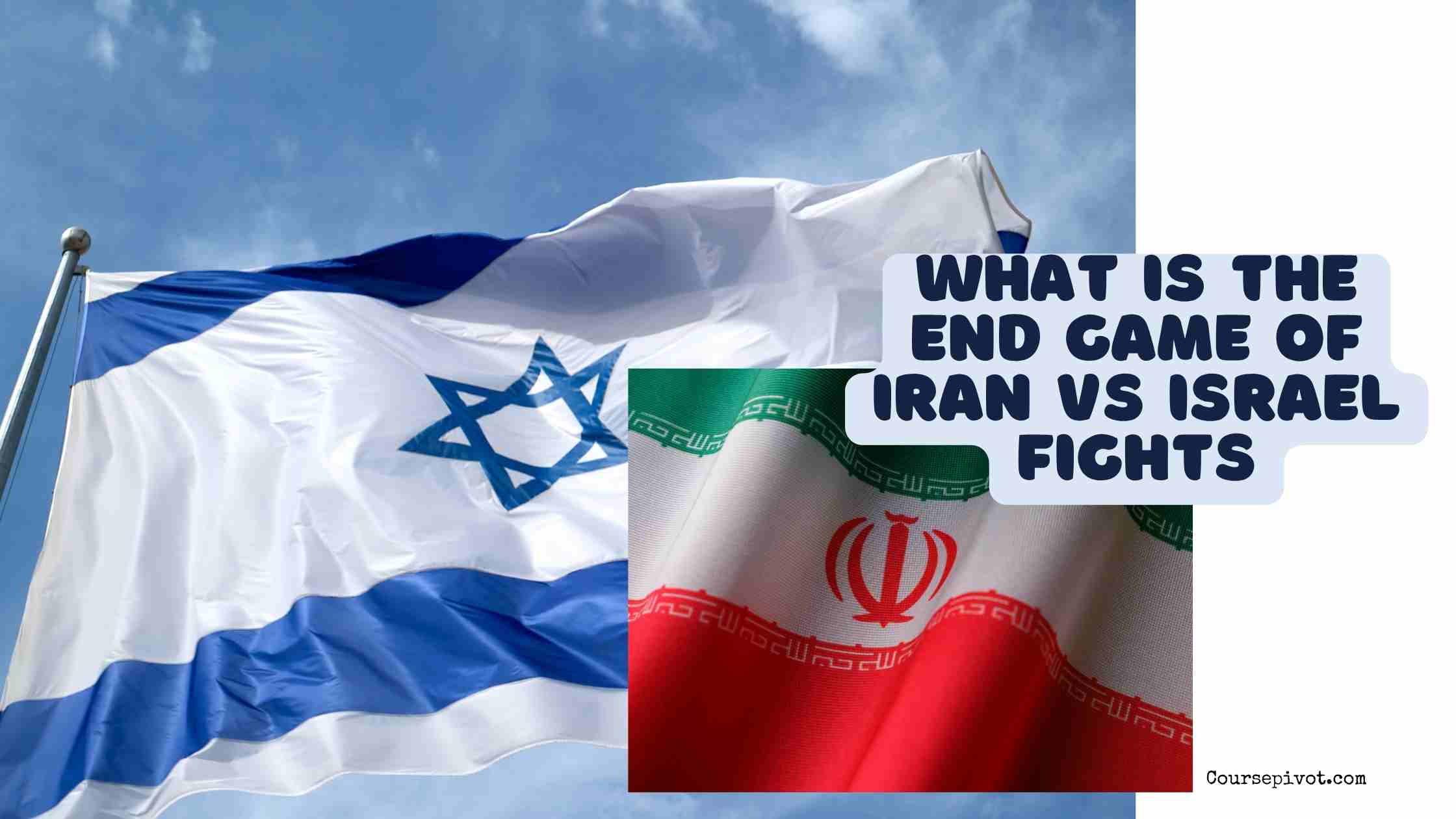 What is the end game of Iran vs Israel fights