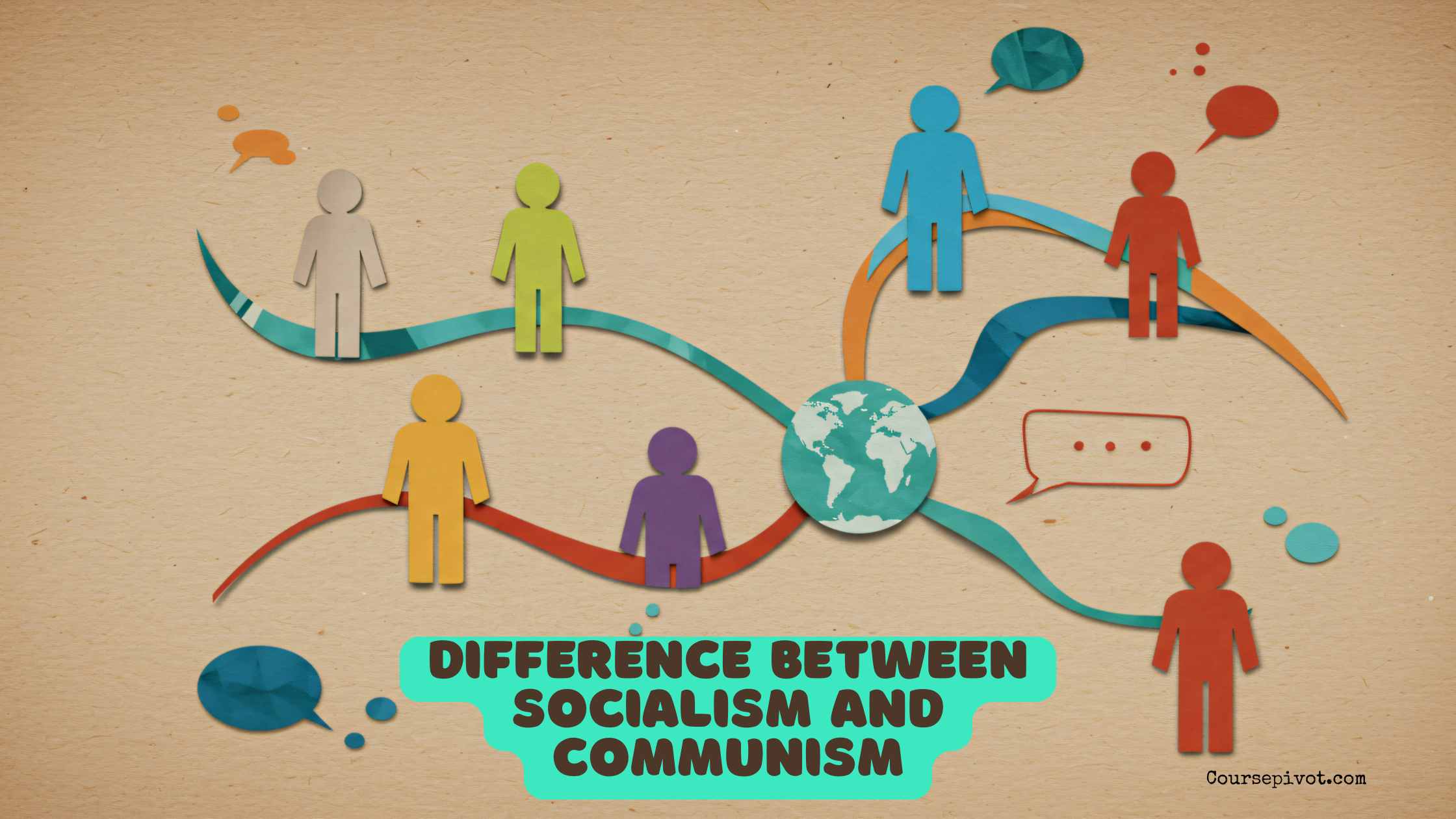 Difference between socialism and communism