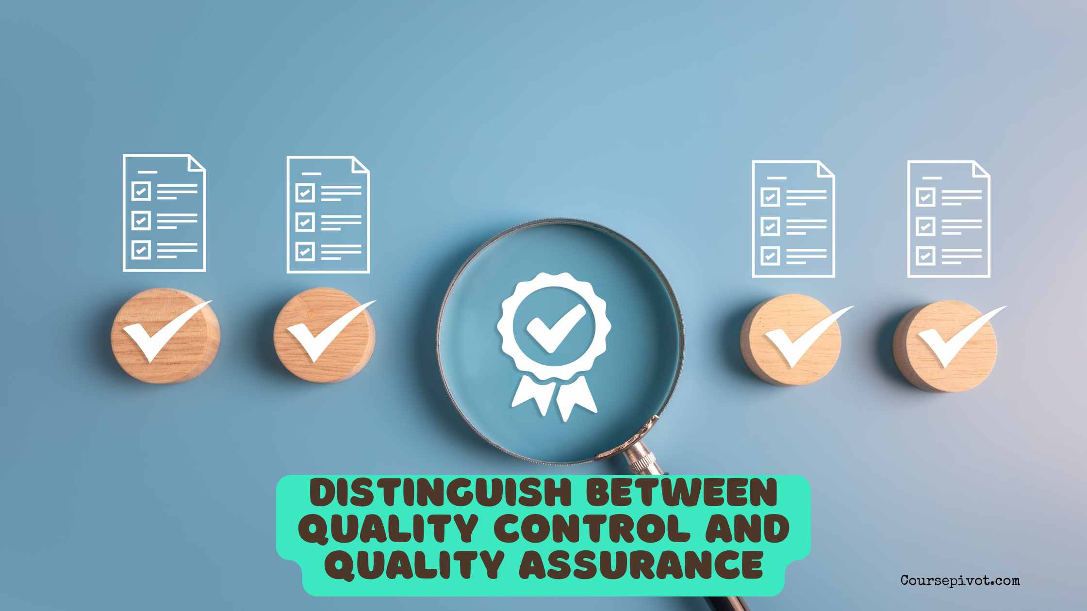 Differences between quality control and quality assurance