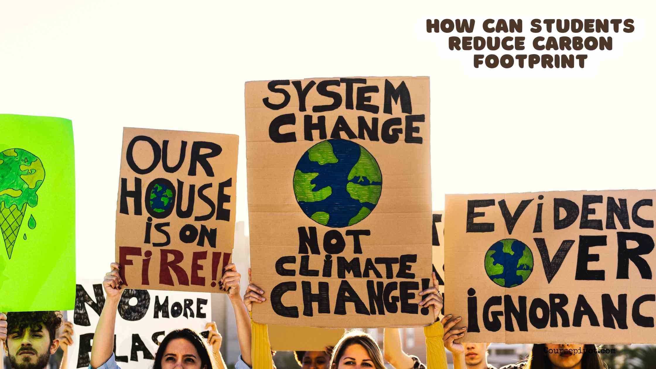 how can students reduce carbon footprint