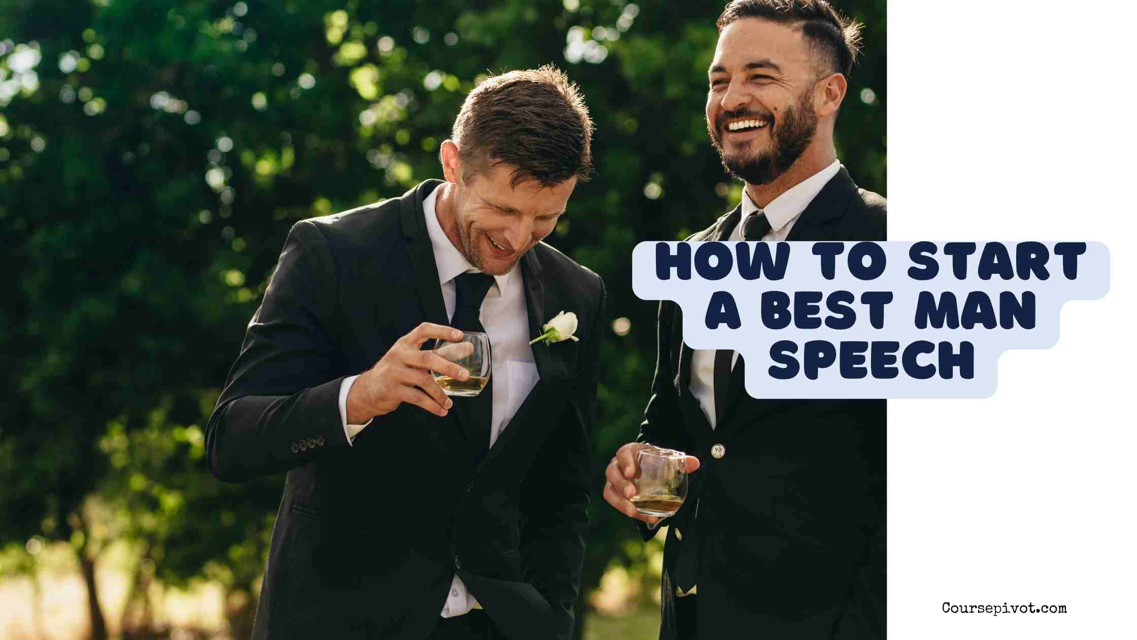 how to start a best man speech