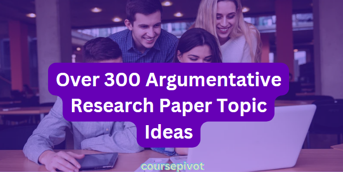 Argumentative research paper topics