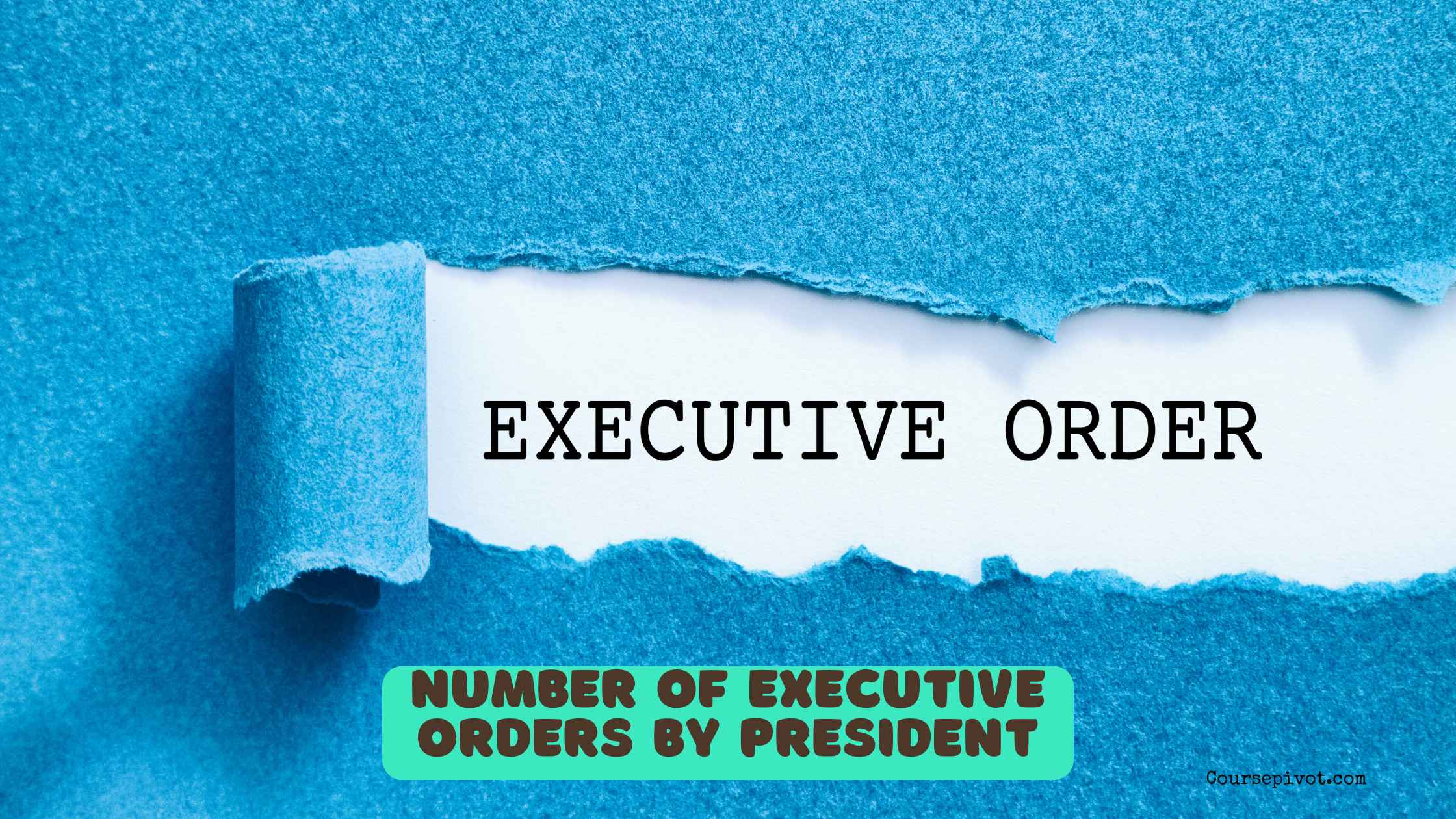 number of executive orders by president