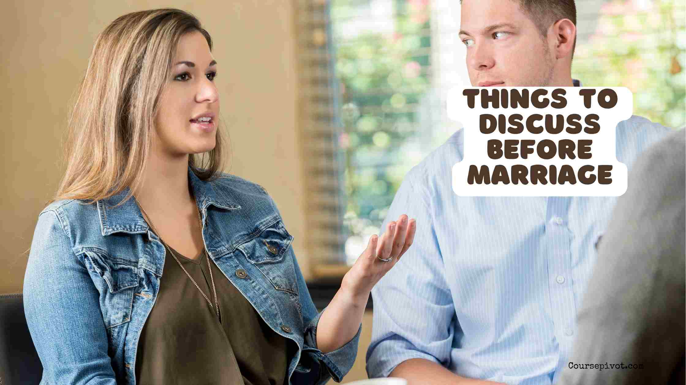things to discuss before marriage
