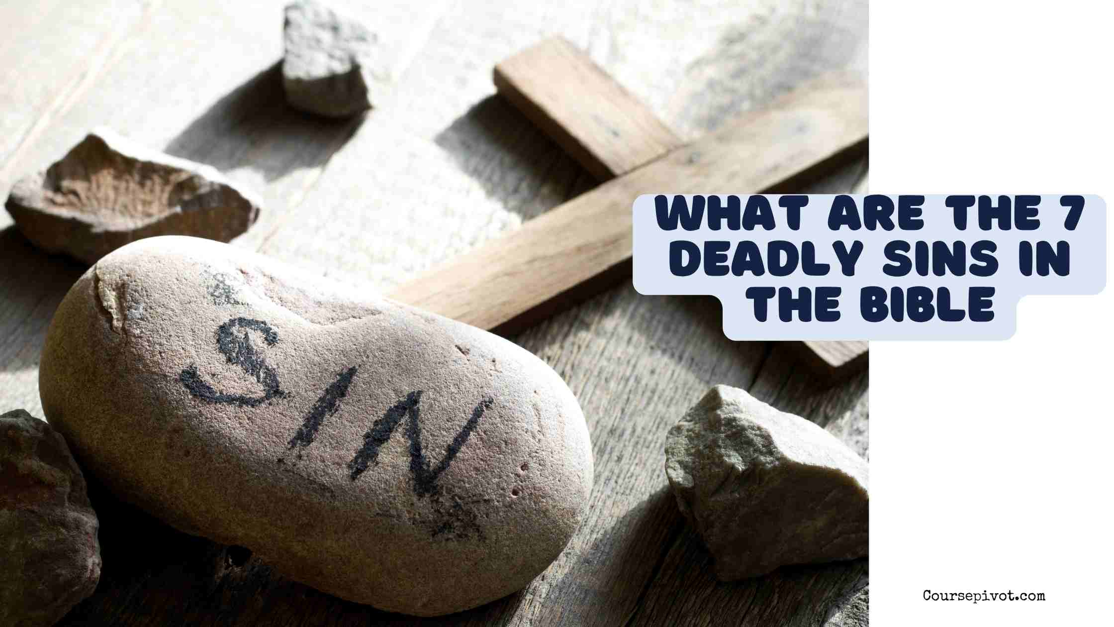 what are the 7 deadly sins in the bible