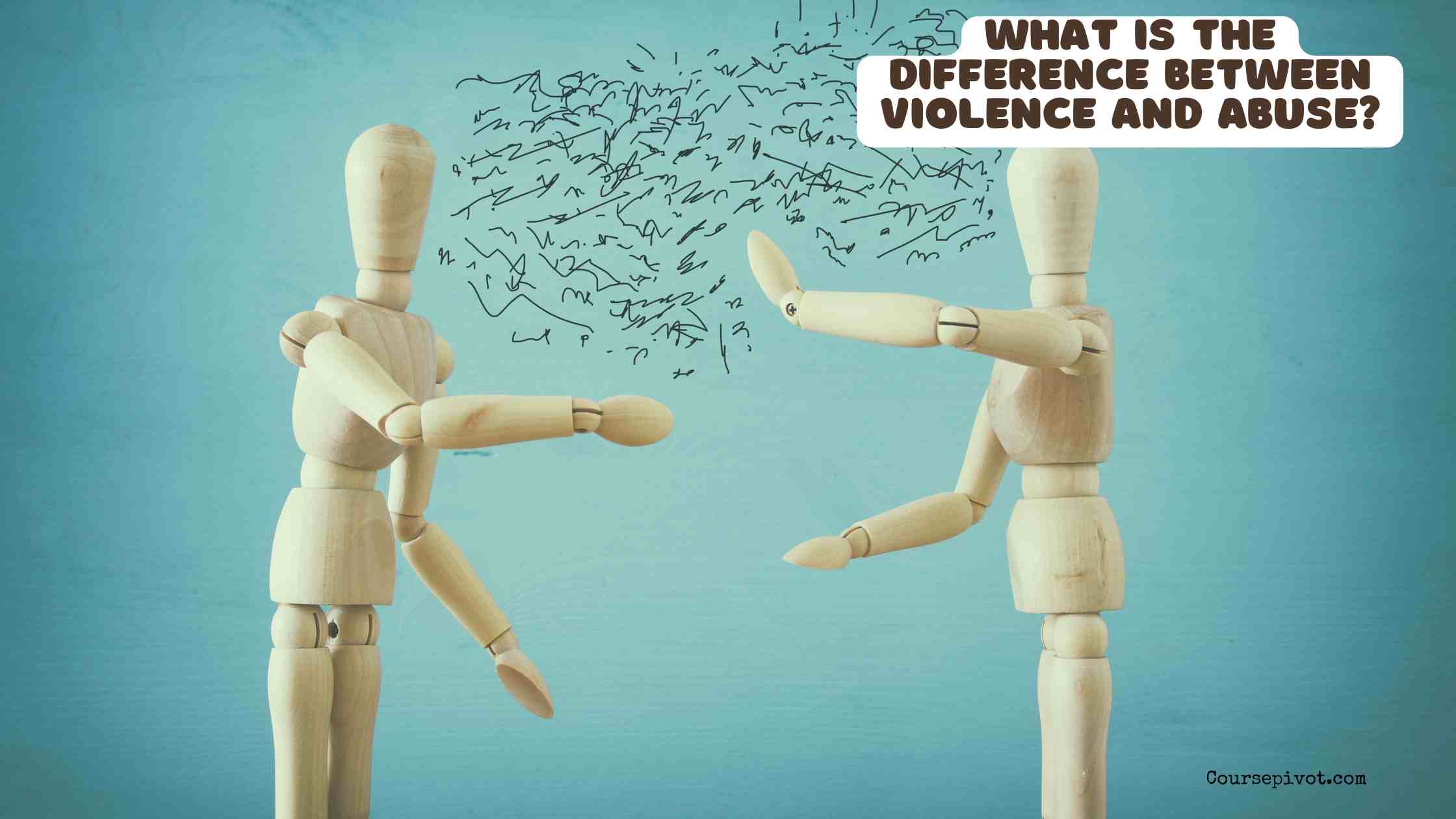what is the difference between violence and abuse?