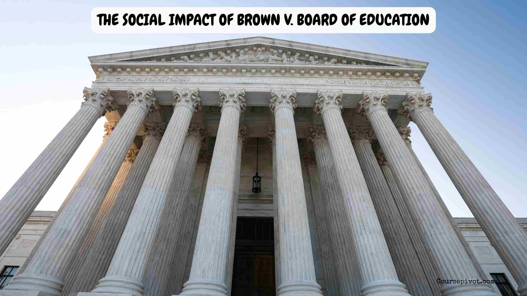 The Social Impact of Brown v. Board of Education