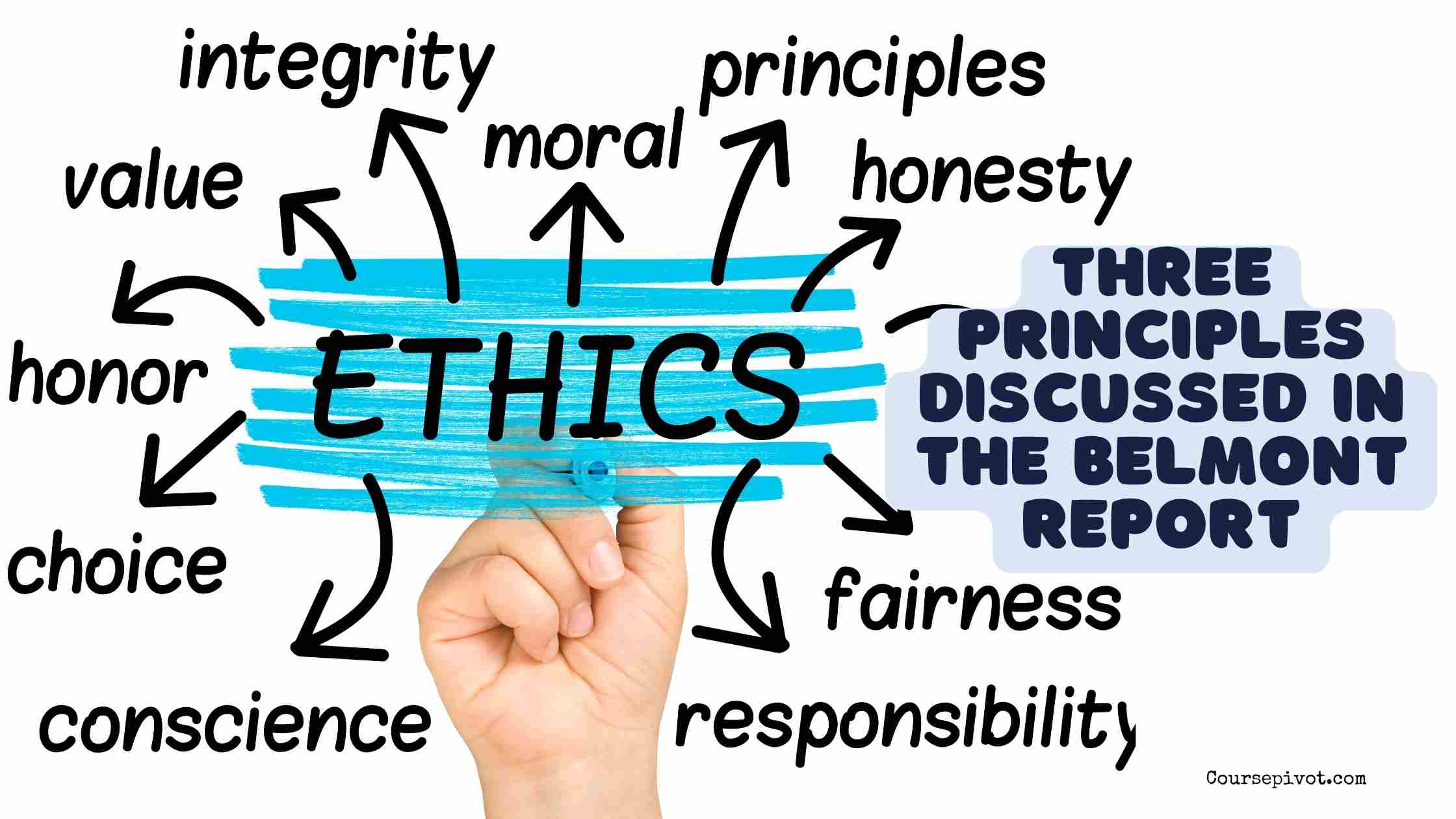 which of the following are the three principles discussed in the belmont report?
