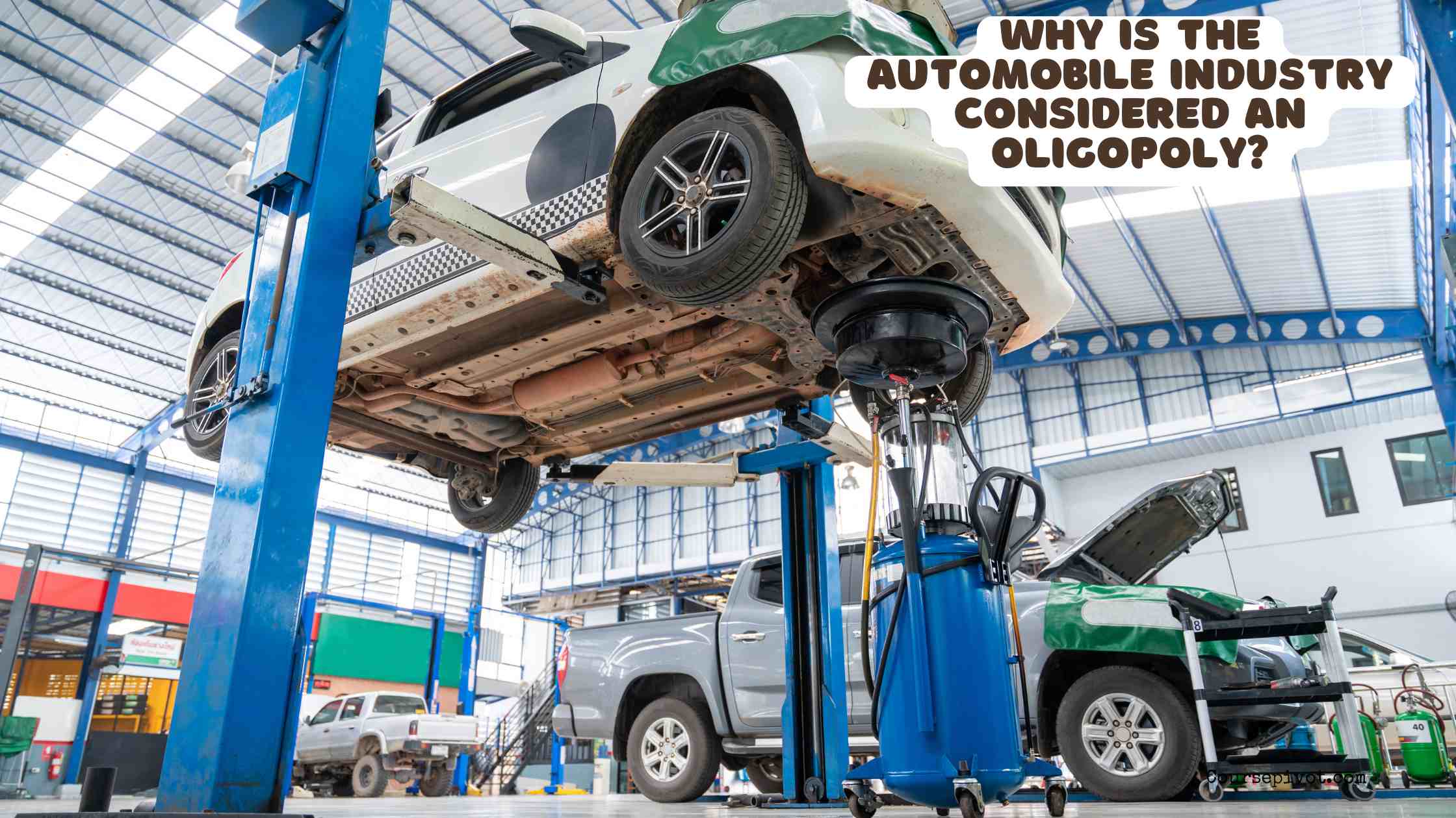 why is the automobile industry considered an oligopoly?